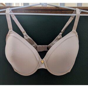Natori Nude Underwire T-shirt Bra Full Coverage Size 36DDD